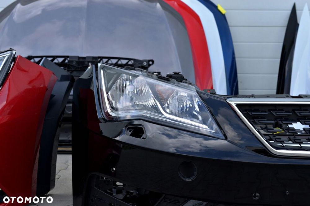 MASKA BŁOTNIK ZDERZAK PAS PRZEDNI BELKA LAMPA LED GRILL SEAT LEON III 3 5F 17- - 13