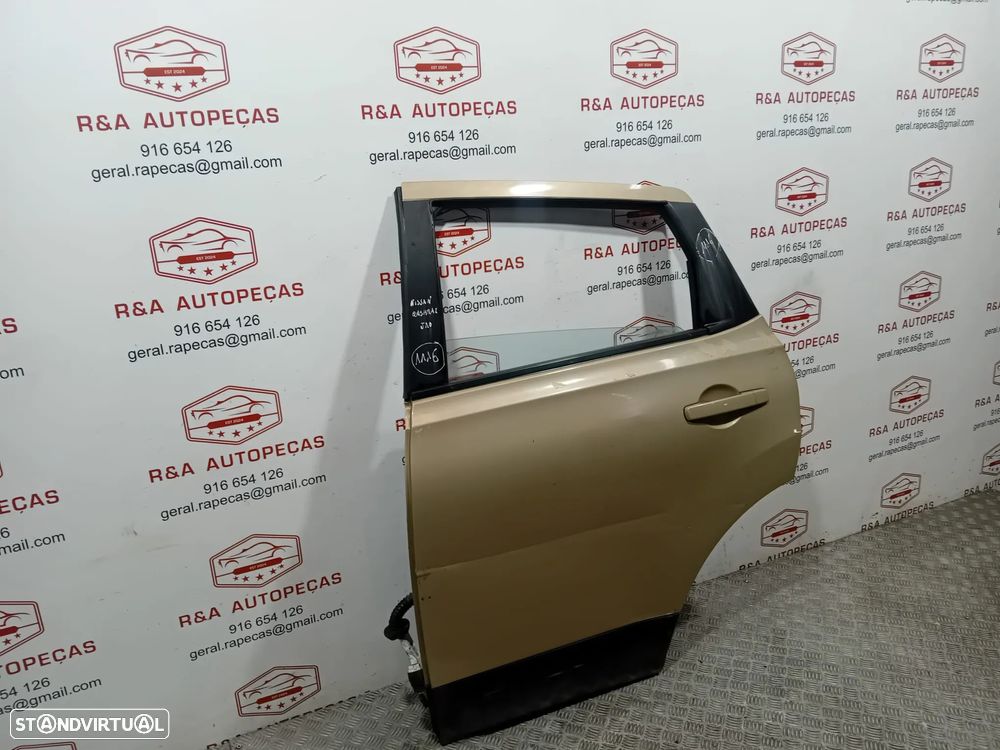 Porta Trás Traseiro Esquerdo Nissan Qashqai J10 Original - 3