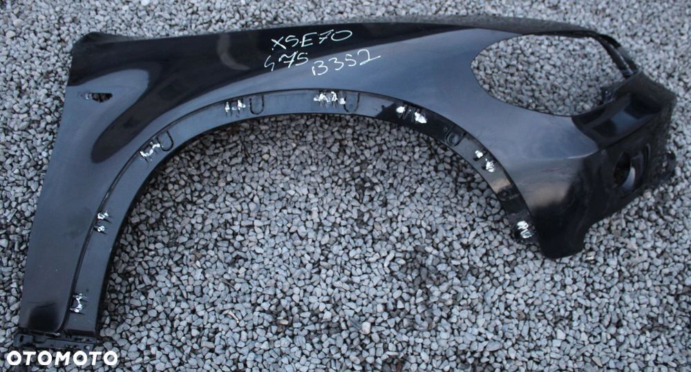 BŁOTNIK PRAWY PRZÓD PRZEDNI BMW X5 E70 475 BLACK SAPPHIRE B352