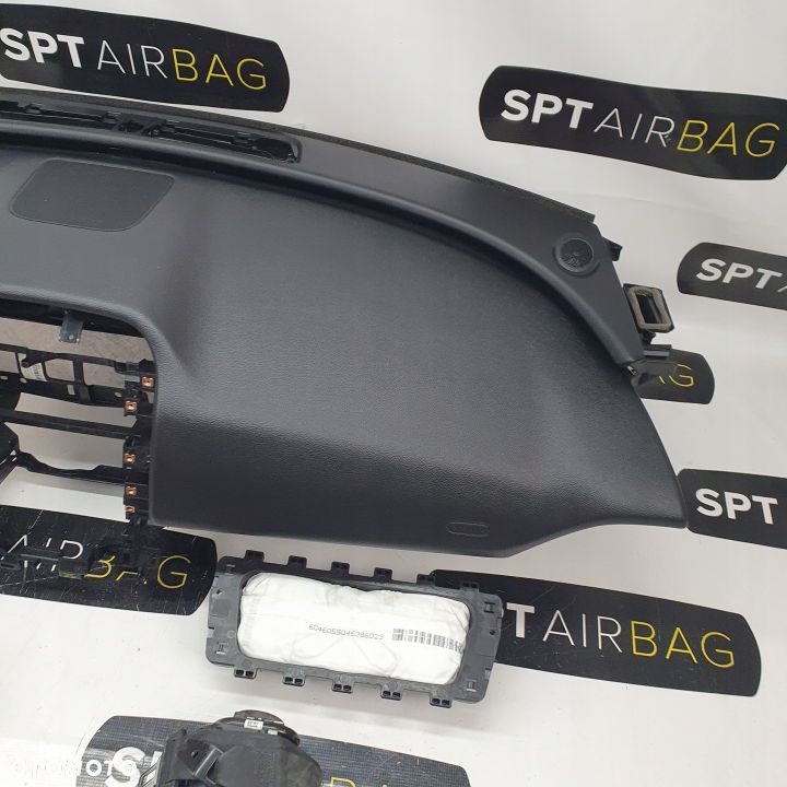 JAGUAR X761 F-PACE DESKA ROZDZIELCZA KONSOLA KOKPIT PULPIT PODUSZKI AIRBAG AIR BAG PASY KIT SET - 4
