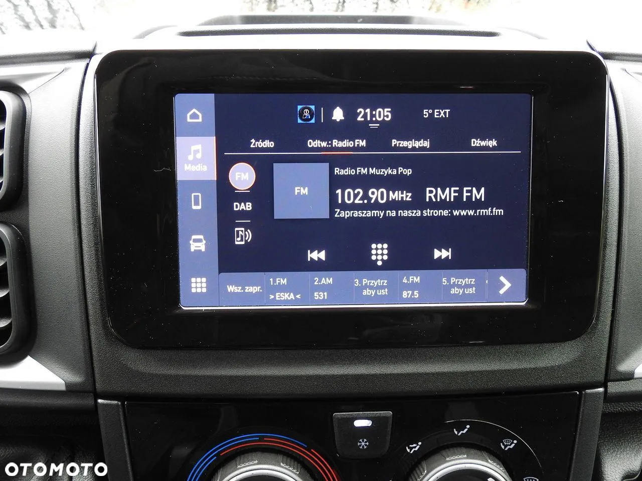 Fiat FIAT DUCATO NOWY PLANDEKA 10 PALET WEBASTO KLIMATYZACJA TEMPOMAT LEDY ASO 180KM [ W39377 ] - 34