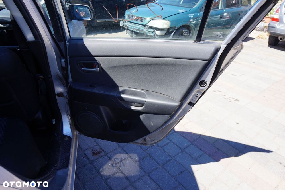 DRZWI TYLNE PRAWE 3 I BK SEDAN 22V  SREBRNY MAZDA 2003-2006 - 10