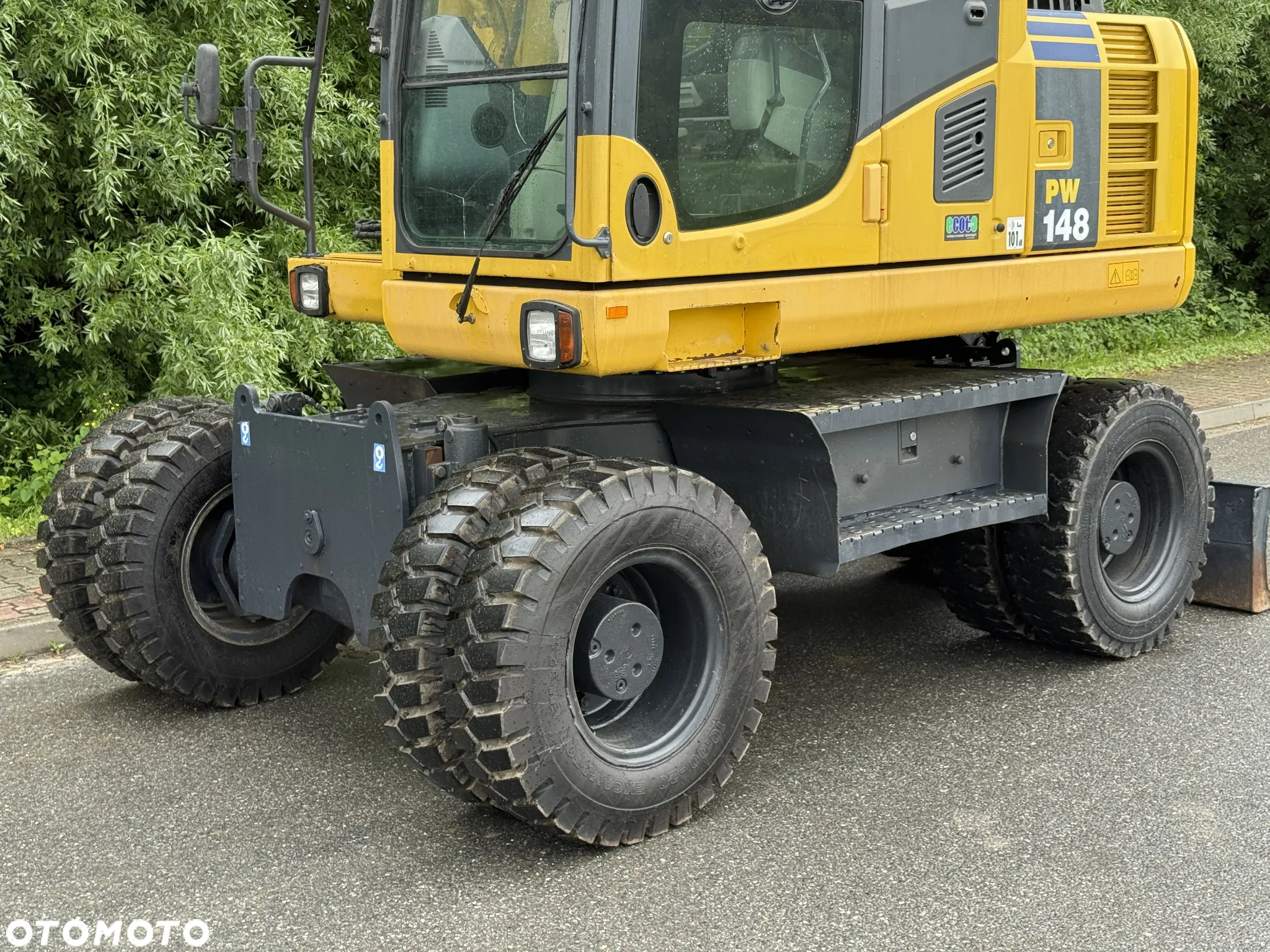 Komatsu * Komatsu PW 148  *ROTOTILT * Sprowadzona * Stan Perfekcyjny * Koparka Kołowa * - 9