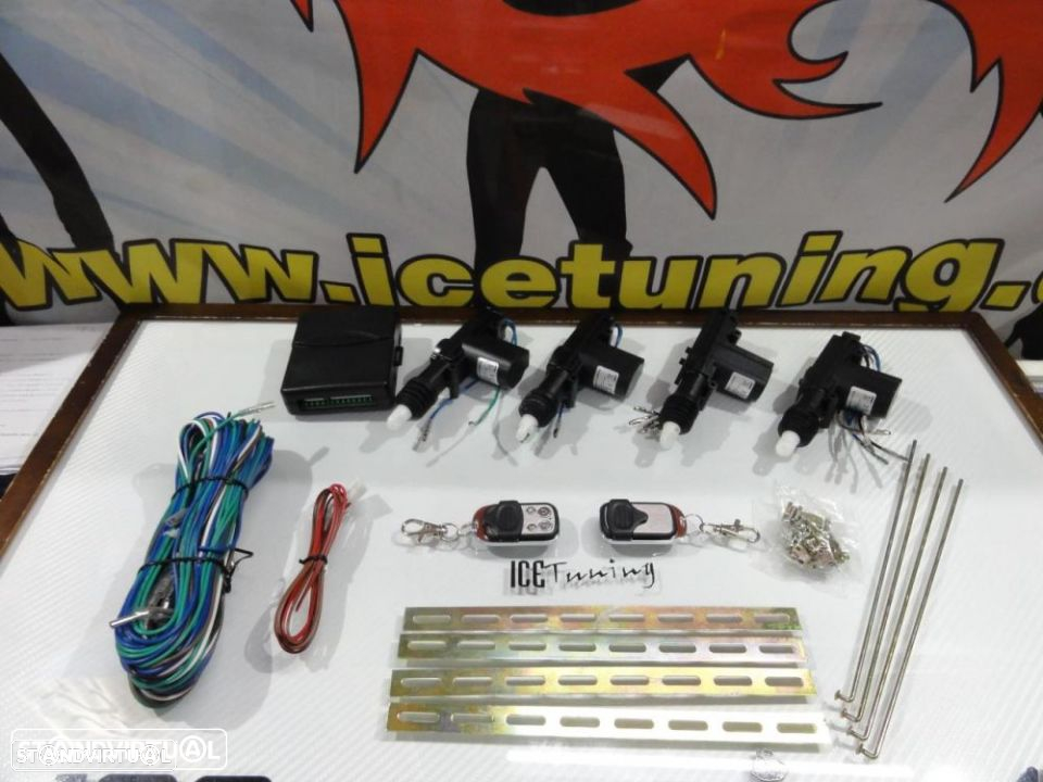 Kit Fecho Central Universal + Pistolas + 2 Comandos - 11