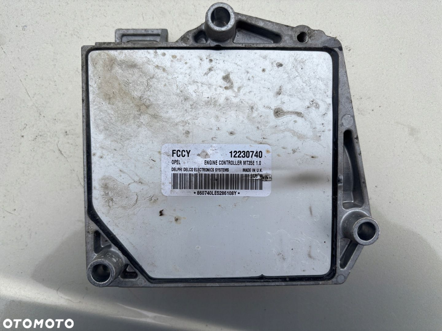 ASTRA III ZAFIRA B 1.6 16V Z16XEP KOMPUTER STEROWNIK SILNIKA 12230740 FCCY - 2