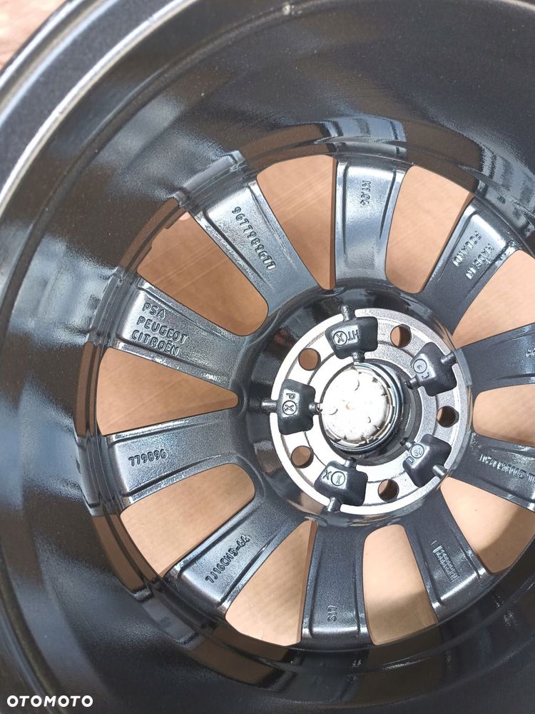peugeot 308 t9 felgi 16" 7j 5x108 jak nowe grafit 9677989677 - 10