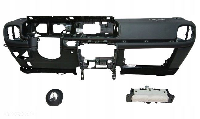 komplet poduszki deska pas pasy mercedes g-klasa w 464 czerwona niĆ - 1