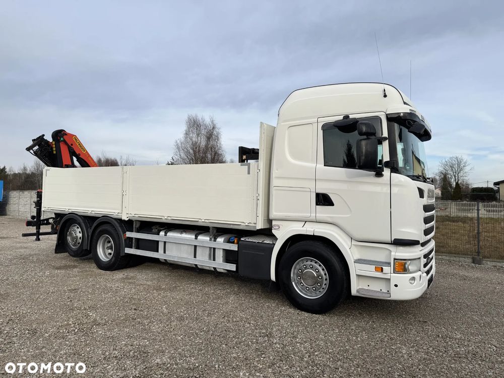 Scania G450, 6x2, SKRZYNIA + HDS - PALFINGER 18002 EH, - 3