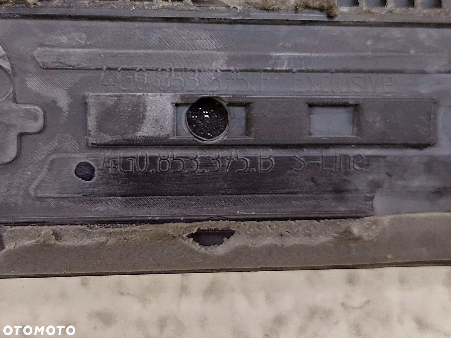 AUDI A6 S6 C7 4G LISTWY NAKŁADKI PROGOWE S-LINE KOMPLET 4G0853375B - 9