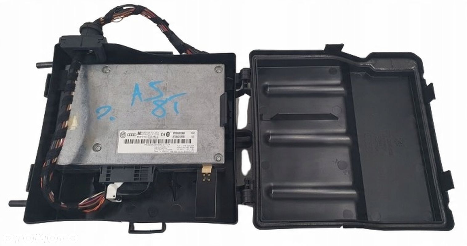 Audi A5 8T 07- 1.8 TFSI moduł bluetooth sterownik telefonu - 1