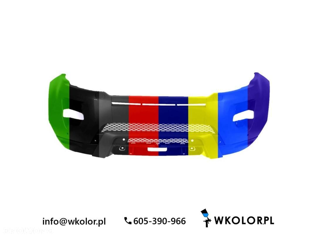 NOWY ZDERZAK LAND ROVER RANGE ROVER EVOQUE 2011-2019 LAKIEROWANY W KOLOR - 1