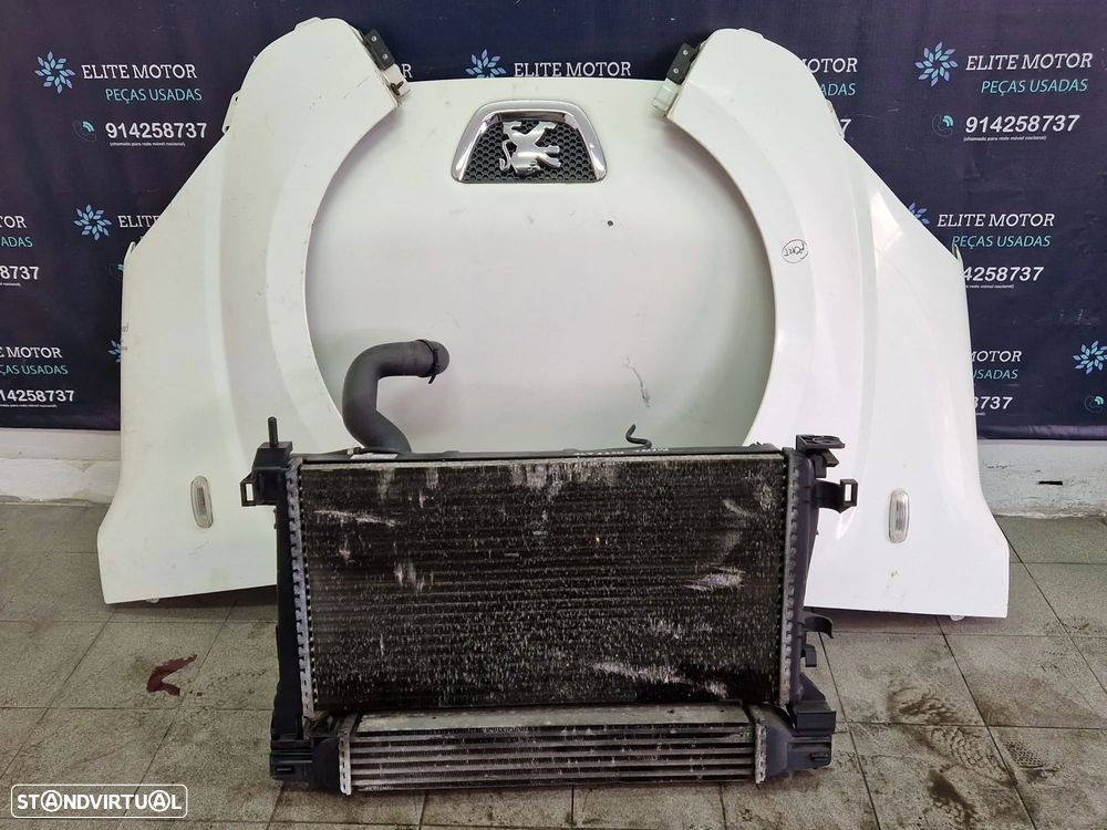 Frente completa usada PEUGEOT BIPPER capot parachoques oticas guarda lamas radiador - 6