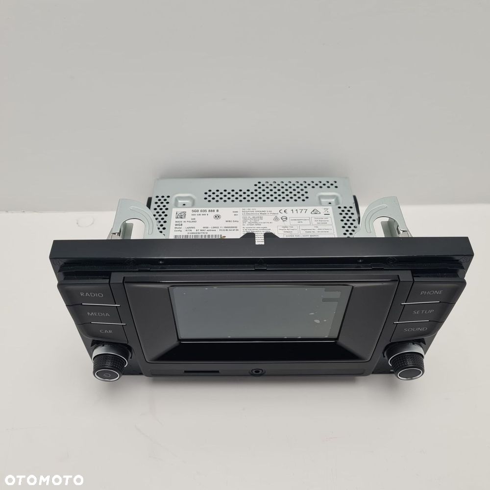 vw golf vii passat b8 radio wyświetlacz ekran - 4