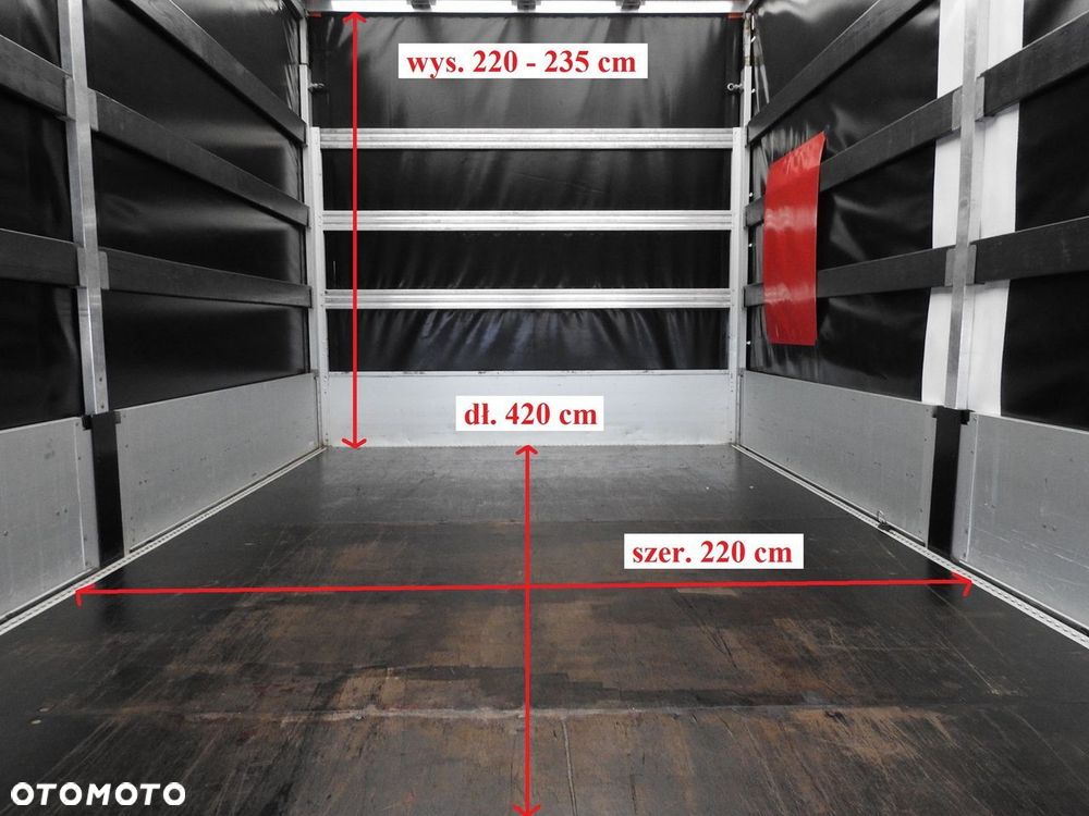 Renault MASTER PLANDEKA 8 PALET TEMPOMAT KLIMATYZACJA LEDY  165KM - 13