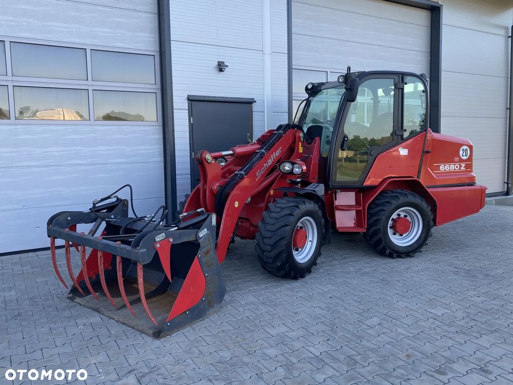 Schäffer 6680Z Ładowarka przegubowa czołowa - 6