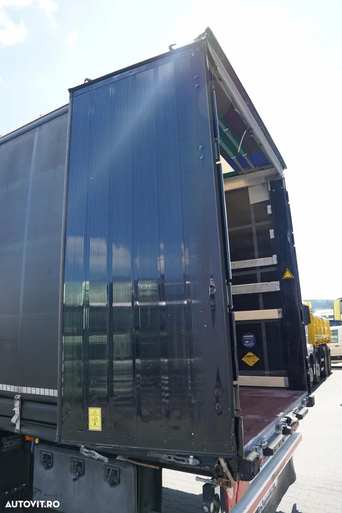 Schmitz Cargobull CORTINĂ / MEGA / PLATFORMĂ JOSĂ / ACOPERIȘ RIDICAT / AXĂ RIDICATĂ - 22