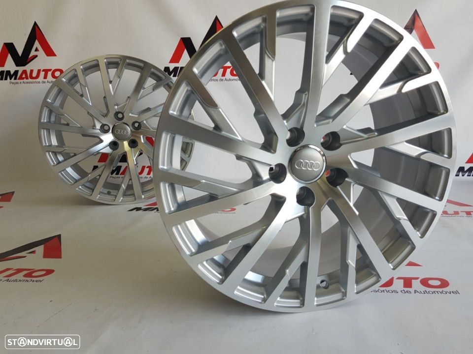 Jantes Audi A8 Silver Machined 19 - 6