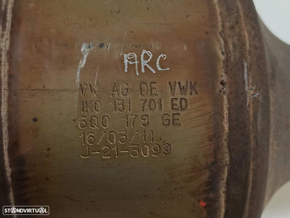 CATALISADOR VOLKSWAGEN GOLF VI (5K1) EDITION - 5