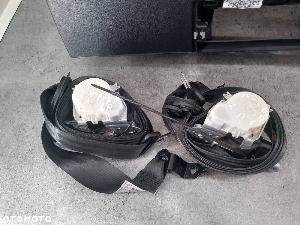 DESKA ROZDZIELCZA,KONSOLA PODUSZKI SENSOR PASY VW POLO V 6R1857002AF - 10