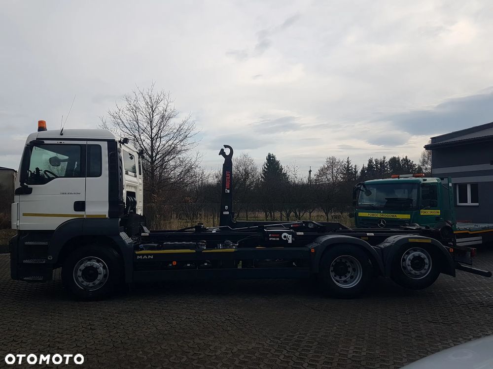 MAN 26.430 TGS 3-OSIE HAKOWIEC MULTILIFT OPTIMA 20S HIAB KLIMA 6x2 - 12