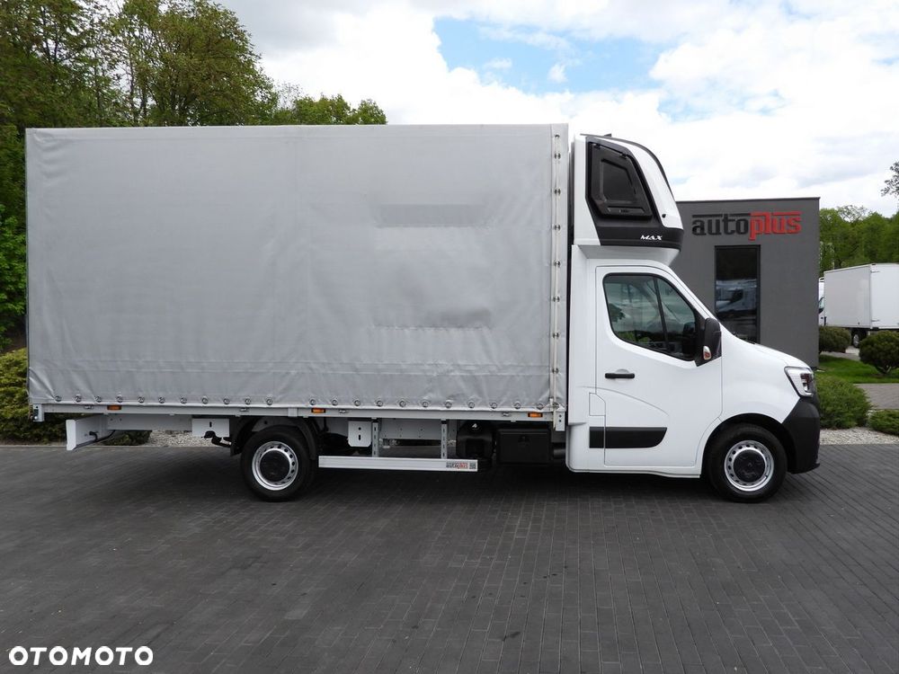 Renault MASTER PLANDEKA 10 PALET WEBASTO TEMPOMAT NAWIGACJA LEDY PNEUMATYKA KLIMATYZACJA  165KM - 8