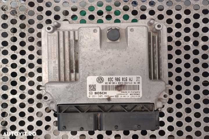 Calculator motor ECU 03C906016AJ Volkswagen VW Golf 6  [din 2008 pana  2015] seria Plus minivan 1.4 - 1
