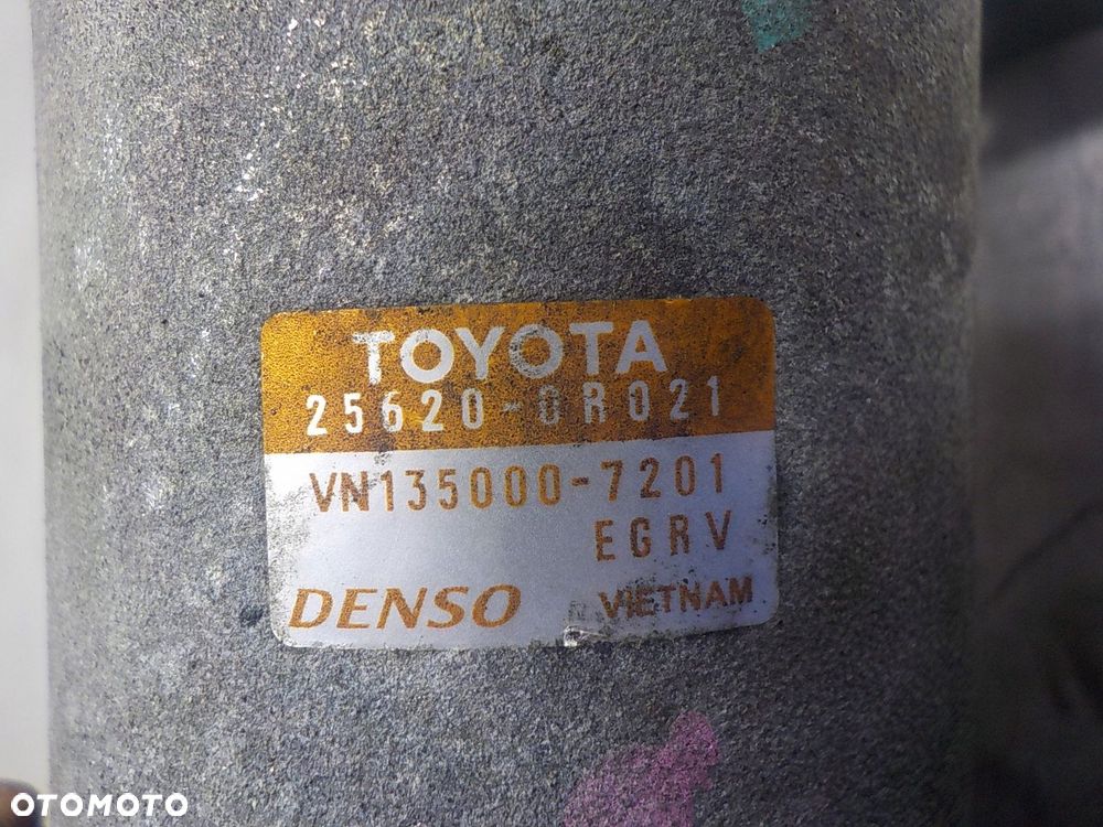 TOYOTA AVENSIS T25 2.0 D4D ZAWÓR EGR 25620-0R021 - 2