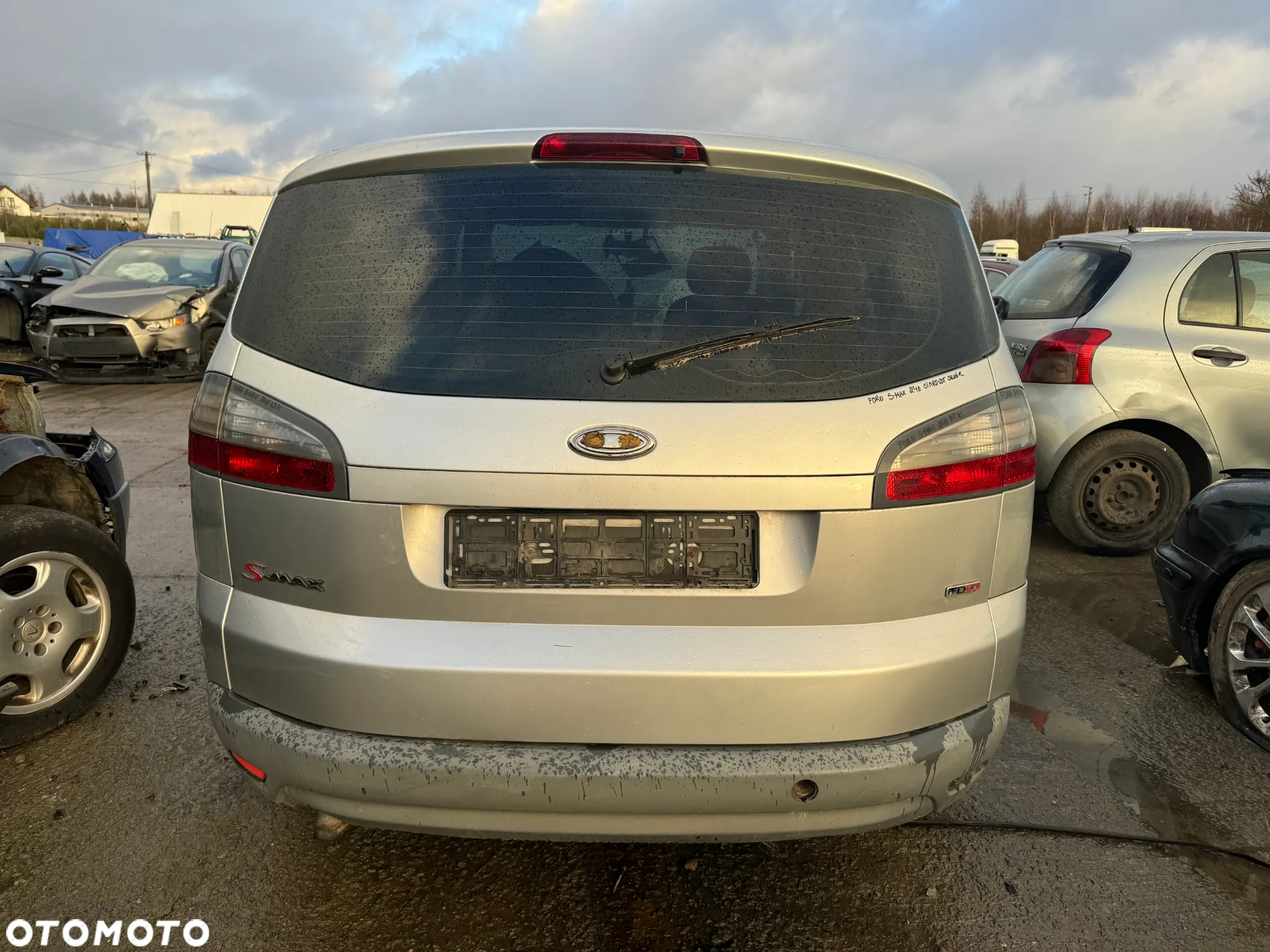 FORD S-MAX MK1 LAMPA LEWA TYLNA LEWY TYŁ Z BŁOTNIKA BŁOTNIK - 8