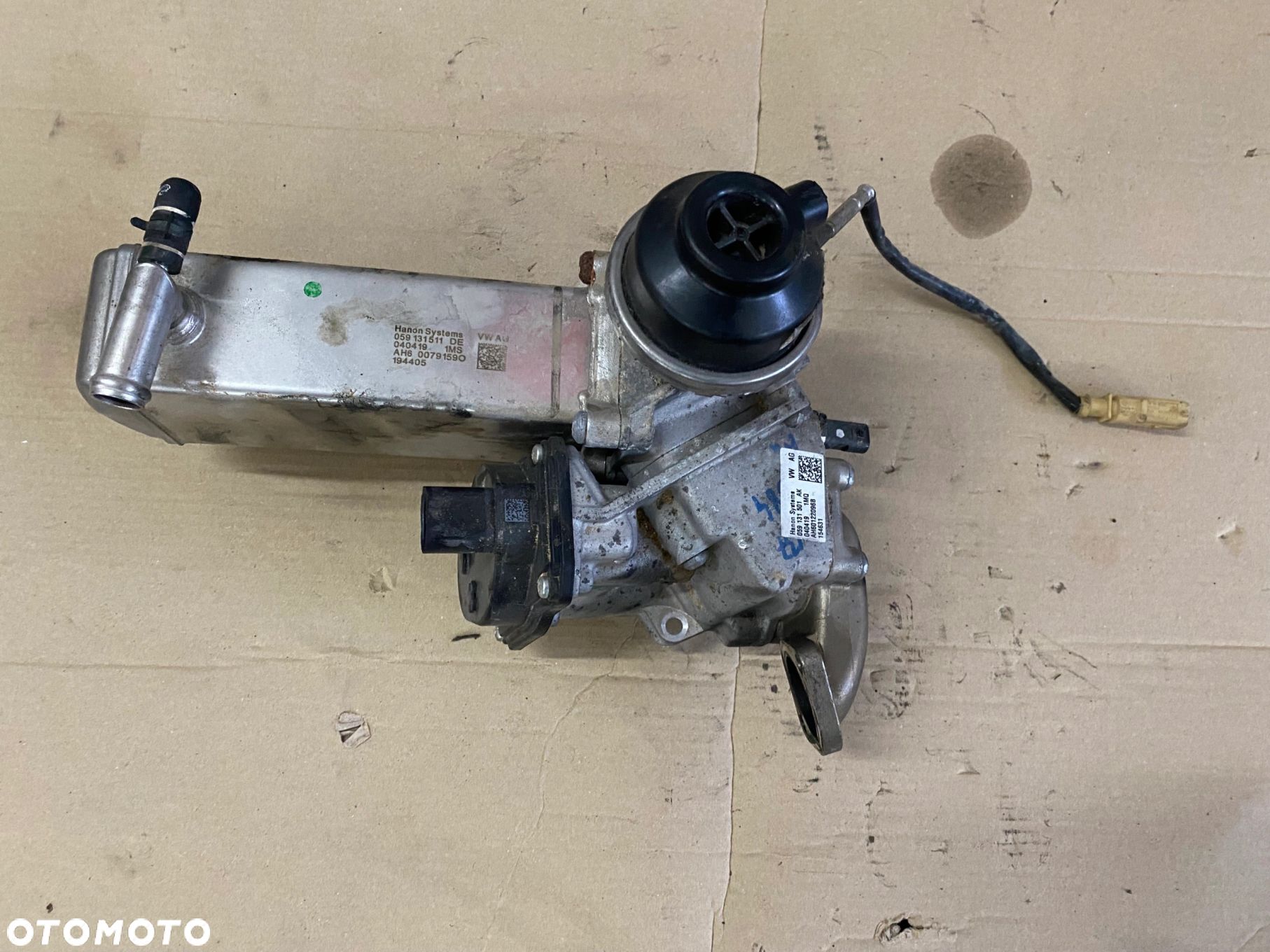 ZAWÓR CHŁODNICA SPALIN EGR VW AUDI 3.0 TDI 059131511DE - 1