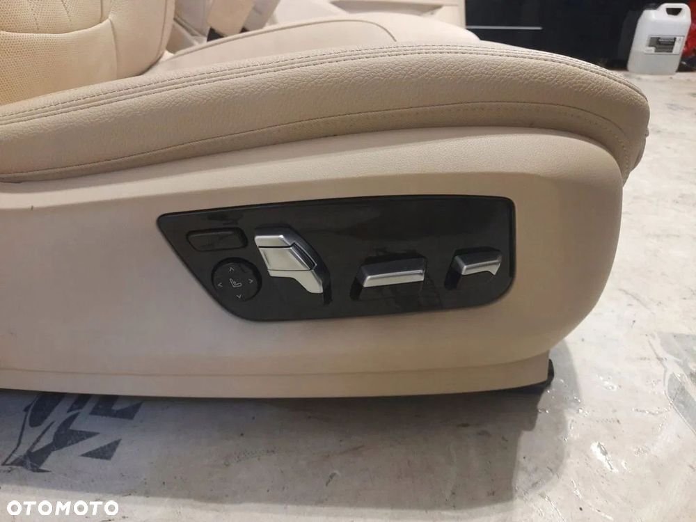 FOTELE TAPICERKA BMW 7 G12 KOMFORT MASAŻ GRZANE SKÓRA CANBERRA - 10