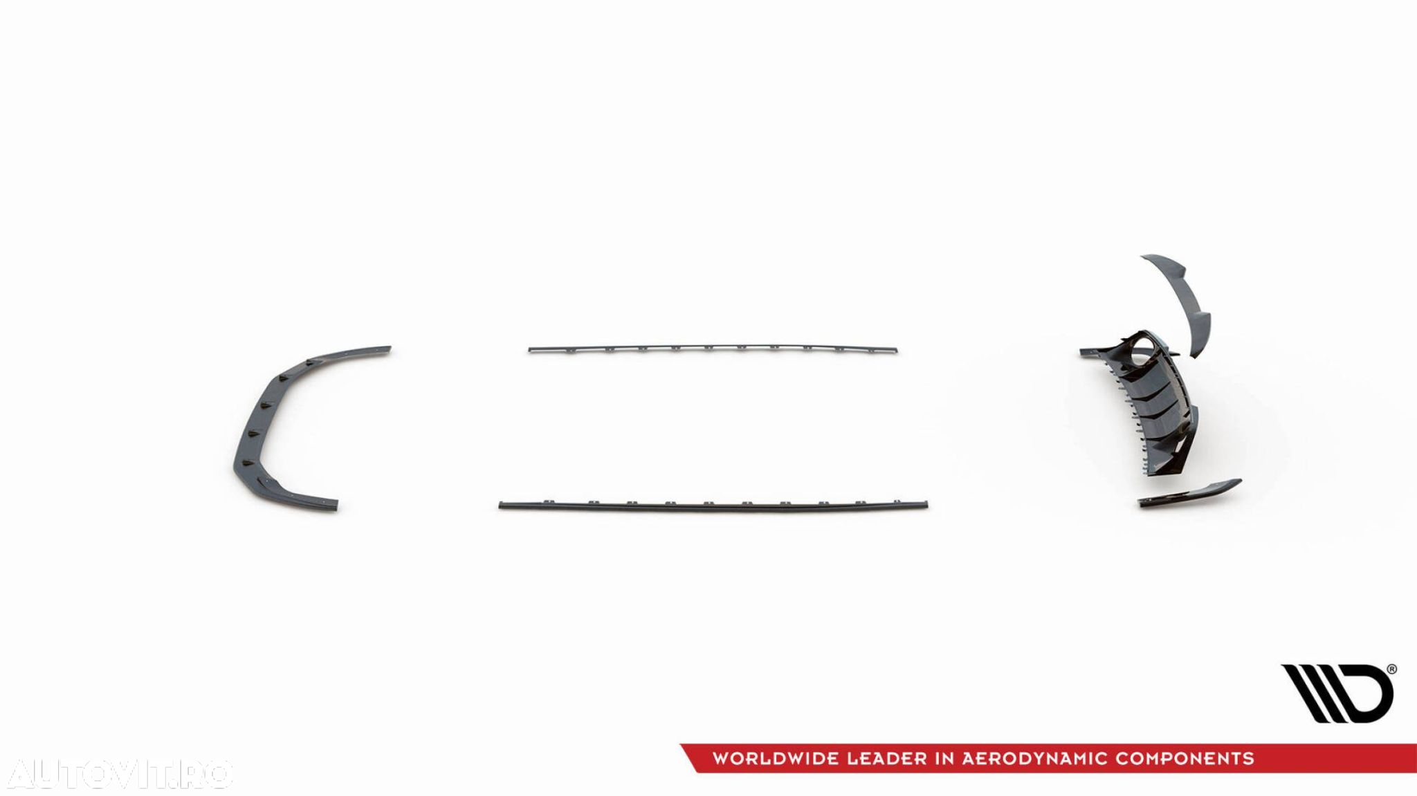 Pachet Exterior Prelungiri compatibil cu Audi RS3 8Y Sedan Maxton Design Carbon - 18
