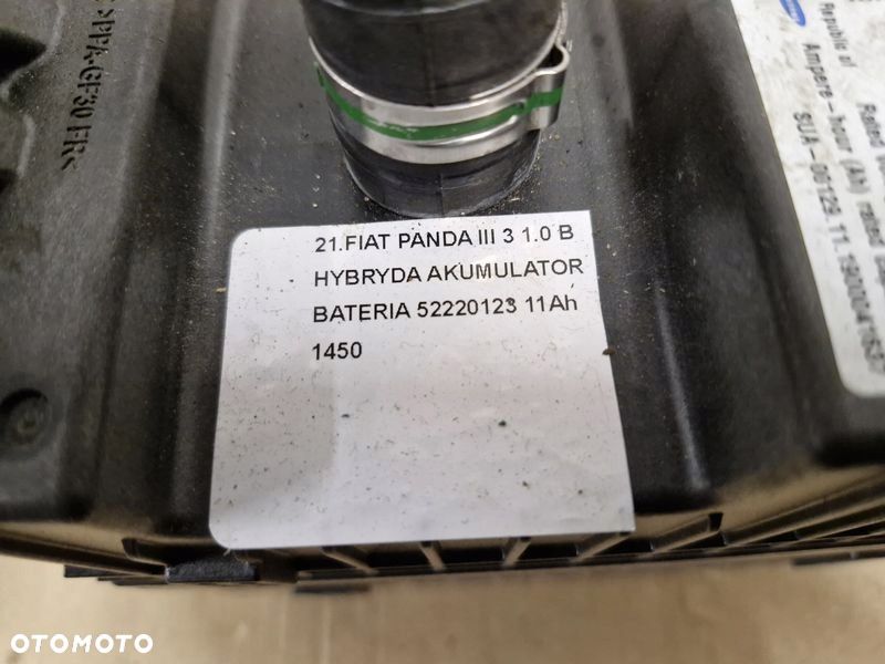 FIAT PANDA III 3 1.0 B HYBRYDA AKUMULATOR BATERIA 52220123 11AH - 4