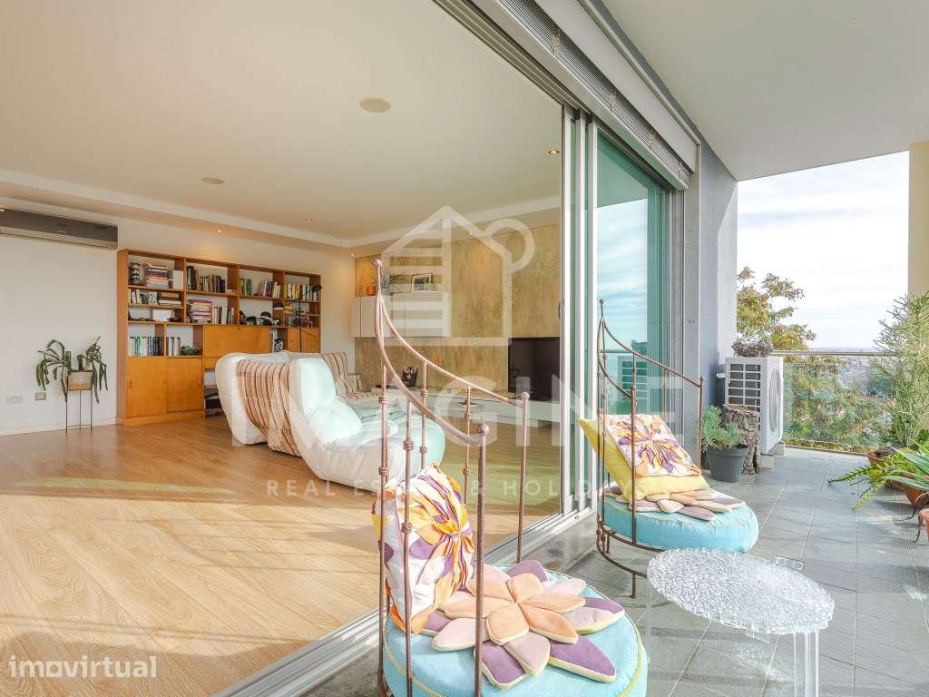 Apartamento T2 (3 assoalhadas) com terraço e magnífica vista para o... - Grande imagem: 4/30