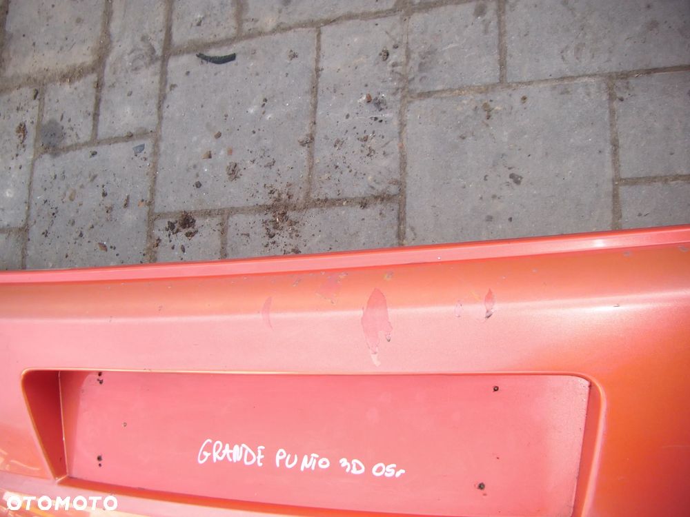 fiat grande punto  3d zderzak tył - 4