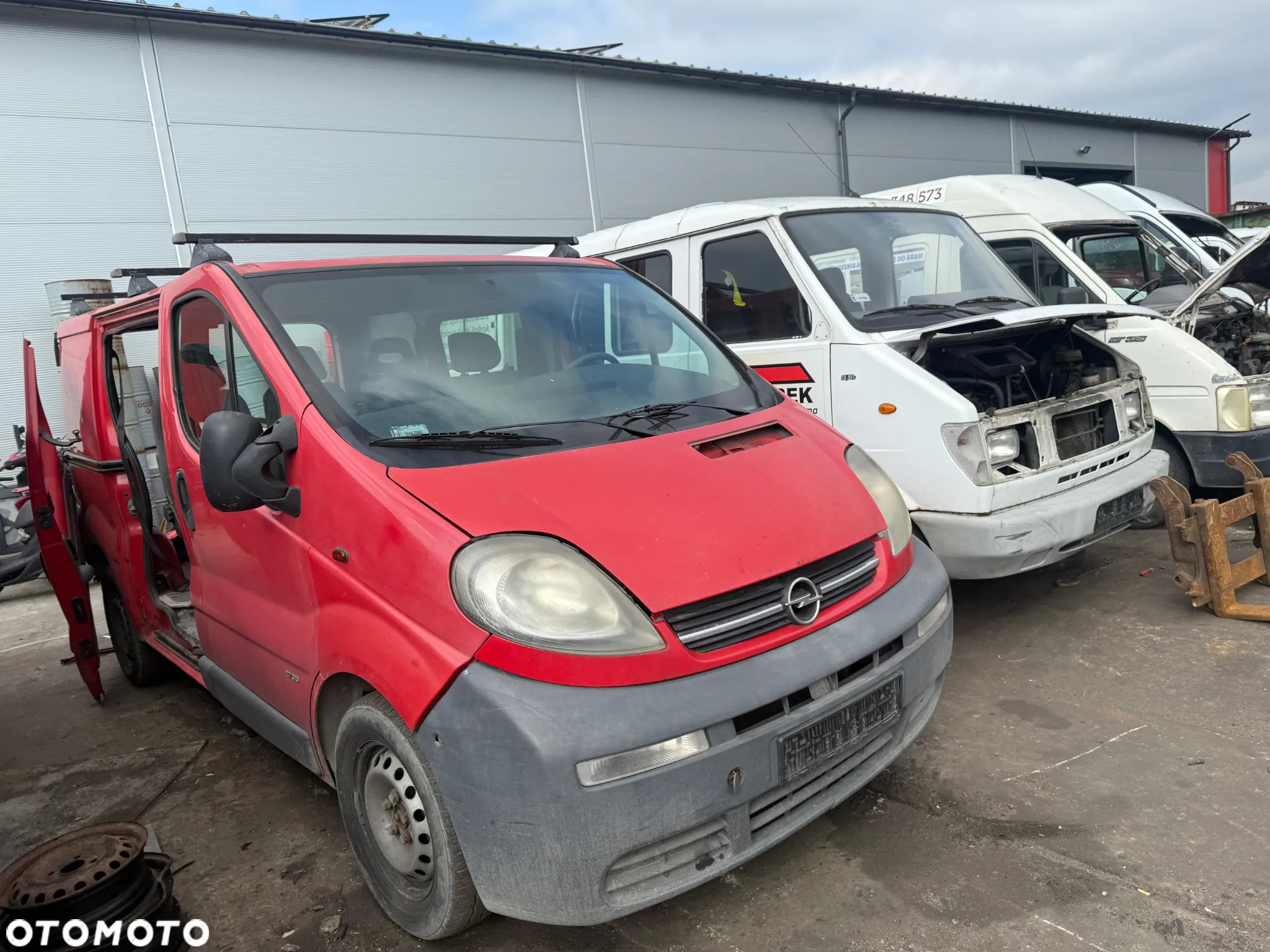 Renault Trafic 1.9 DCi Skrzynia Zderzak Drzwi Maska Reflektor - 2