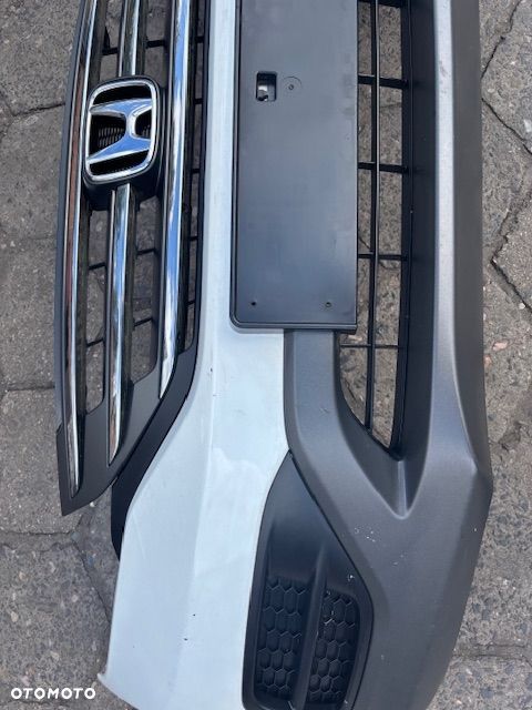 honda cr-v iv 2012-2015r zderzak przód przedni biały nh788p - 13