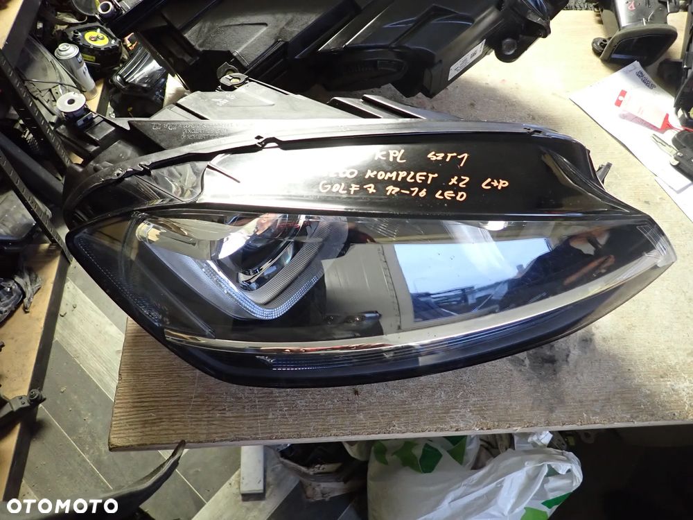 VOLKSWAGEN GOLF VII 12-16 LAMPA PRAWA PRAWY PRZÓD PRZEDNIA EUROPA KOMPLETNA 5G1841754 - 1