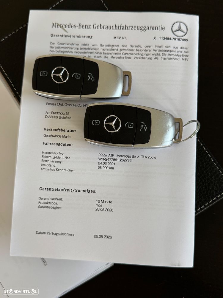 Mercedes-Benz GLA 250 e 8G-DCT AMG Line - 32
