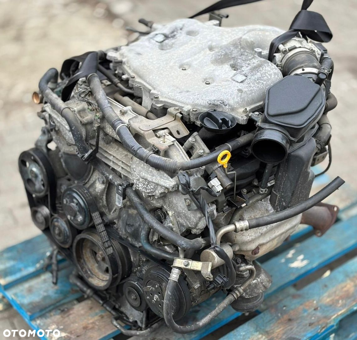 INFINITI FX35 3.5 V6 SILNIK KOMPLETNY VQ35 - 7