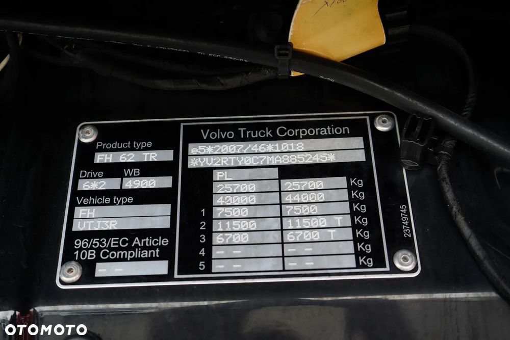 Volvo / FH / 460 / I – SAVE / FIRANKA / ACC / E 6 / 19 PALET / ŁAD. 14 000 KG - 11