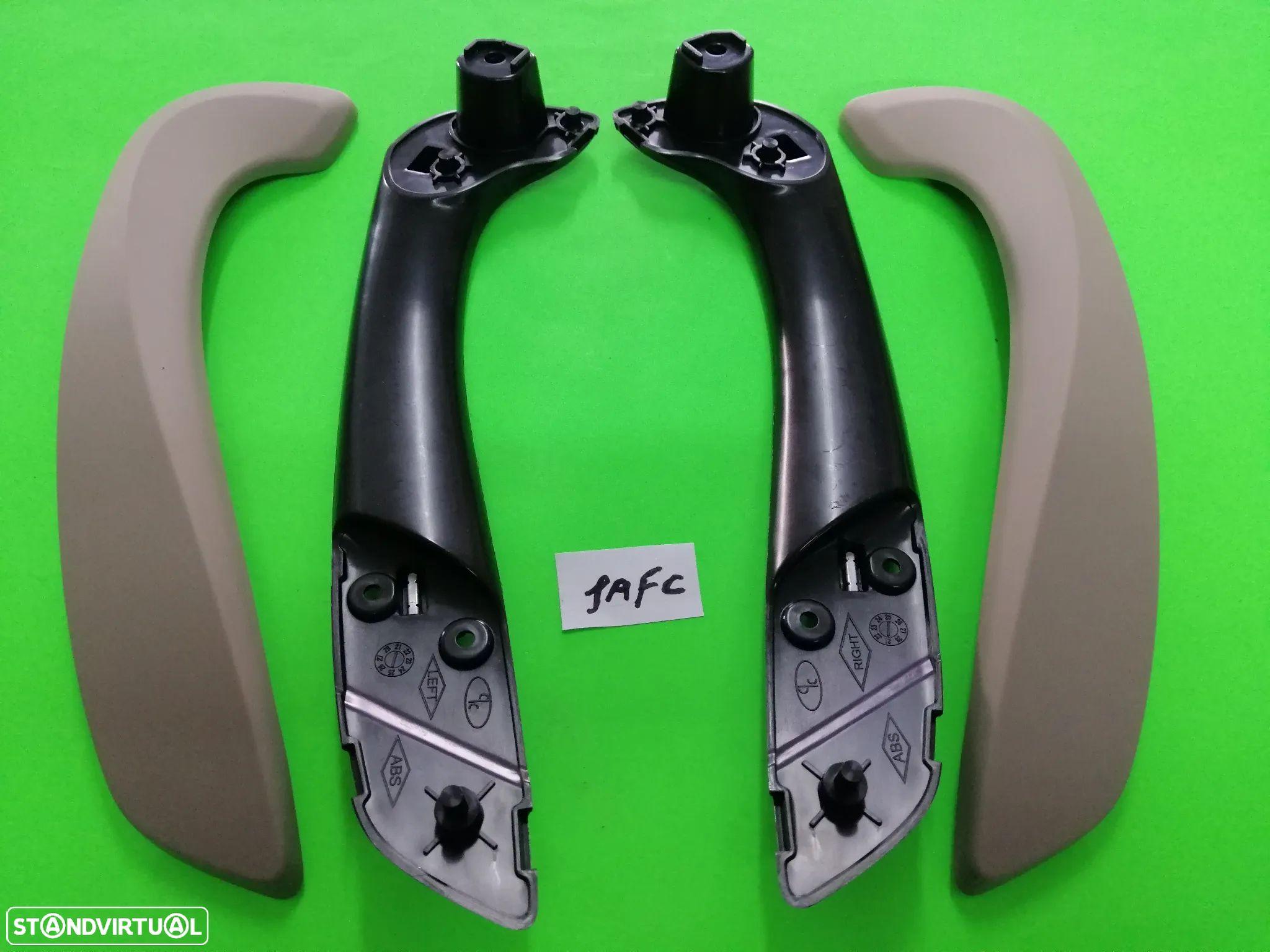 Conjunto completo de puxadores das portas do Renault Megane III Mk3 anos 2008 a 2016 (NOVO) - 1