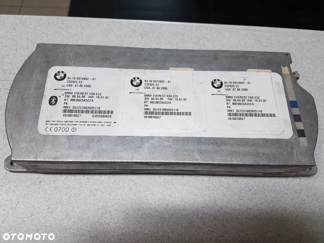 bmw e90 e91 e92 e60 e61 modul bluetooth - 6