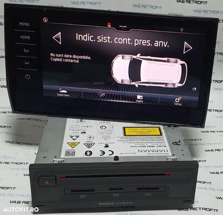 Navigatie Originala SKODA COLUMBUS SKODA Kodiaq Karoq MIB 2.5 Columbus - 6