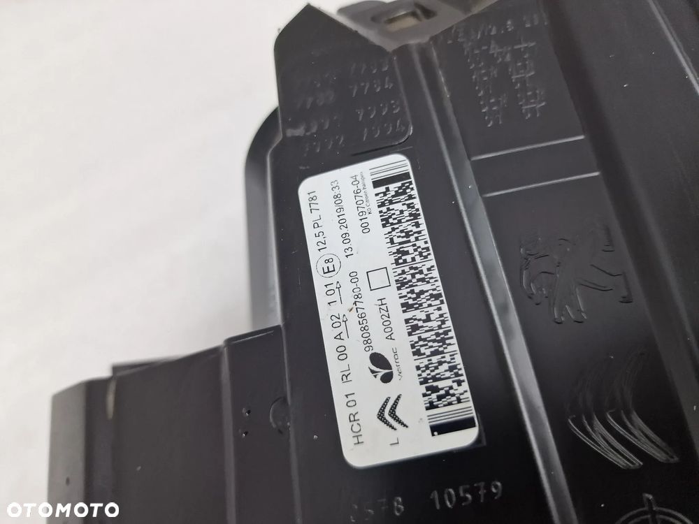 CITROEN JUMPY 3 III 16- LEWA / PRAWA LAMPA PRZEDNIA PRZÓD , NR 9808567680 / 9808567780 , NR AUKCJI LA383 - 22