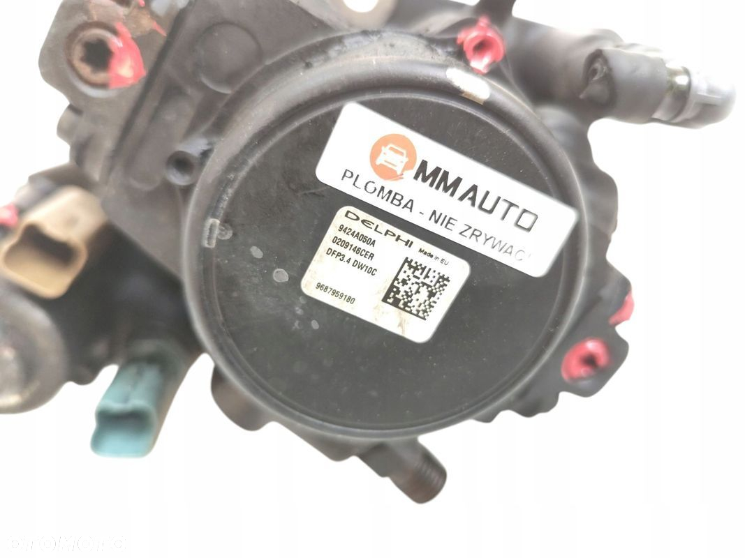 POMPA WTRYSKOWA FORD PEUGEOT CITROEN VOLVO FIAT 2.0 TDCI HDI 9687959180 - 6