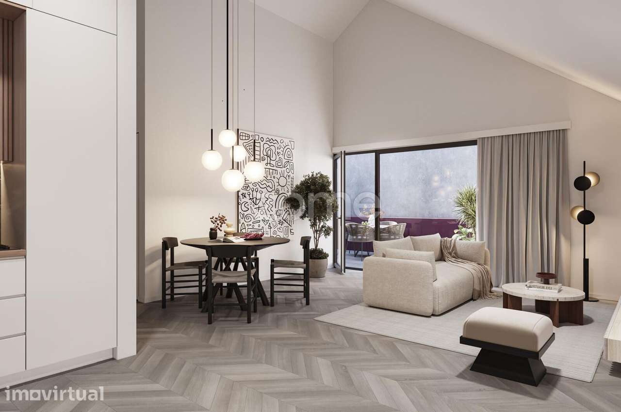 Apartamento T1+1 duplex novo com terraço e garagem em Gaia (Fração ... - Grande imagem: 2/18
