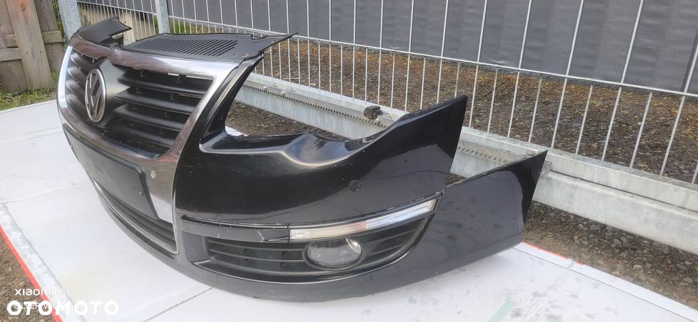 Zderzak przedni kompletny VW Passat B6 L041 WSZYSTKIE CZĘŚCI ATRAPA GRILL - 4