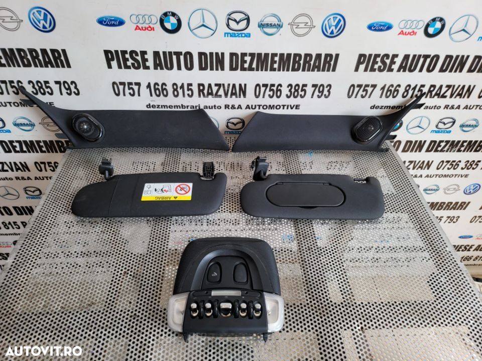 Parasolare Parasolar Plafoniera Ornament Stalp Negru Mini Clubman S F54 An 2015-2019 - 1