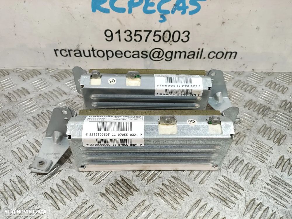 Airbag Airbags laterais traseiros esquerdo direito Mercedes Benz Class S W221 - 5