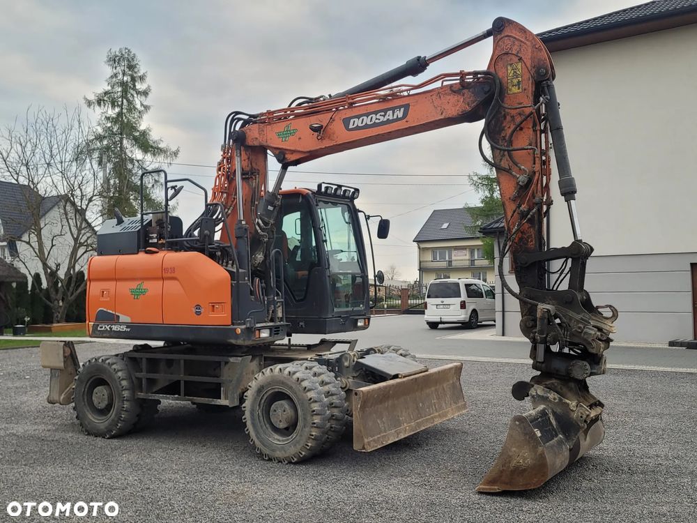 Doosan DX-165W / ROTOTILT / 3 łyżki / - 5